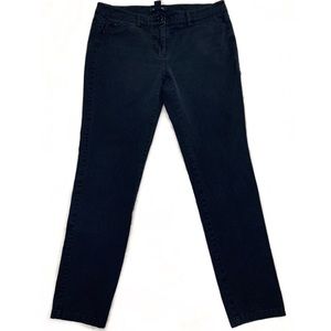 WHBM black denim skinny cropped jeggings
